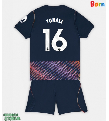 Tottenham Hotspur Sandro Tonali #16 Replika Babytøj Udebanesæt Børn 2026-27 Kortærmet (+ Korte bukser)
